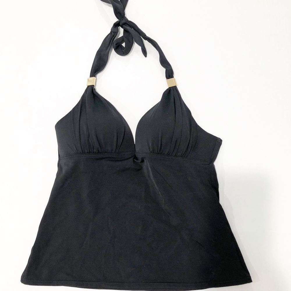 Victoria’s Secret Black Halter Swim Top